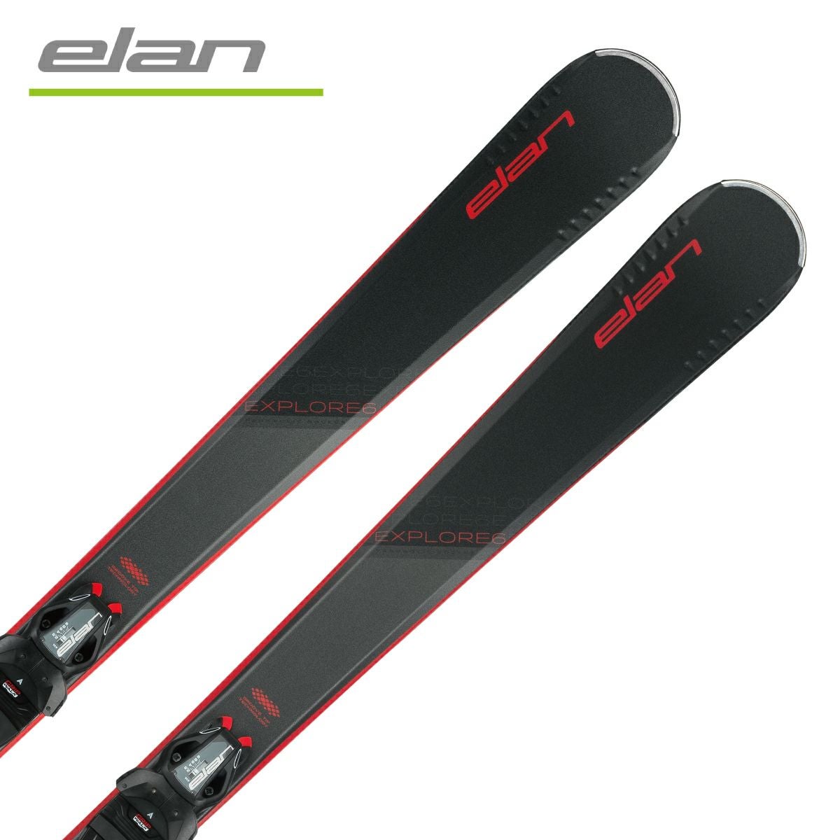 ELAN エラン スキー板 メンズ レディース ＜2024＞ EXPLORE 6 RED ＋
