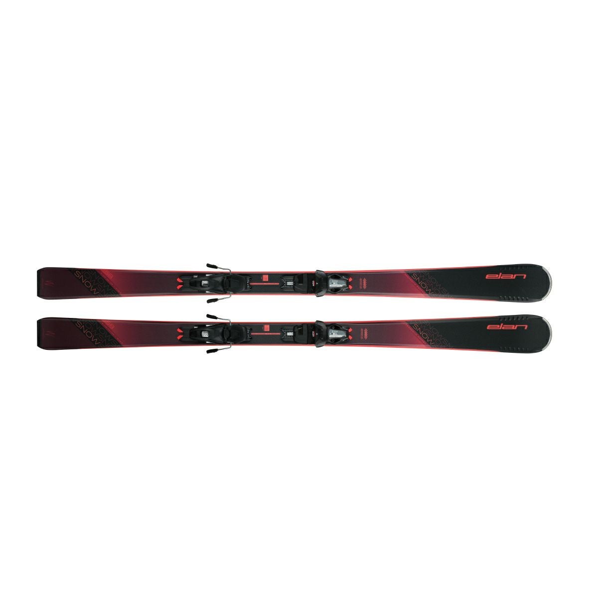 ELAN エラン スキー板 レディース ＜2024＞ SNOW BLACK ＋ EL 9.0 GW