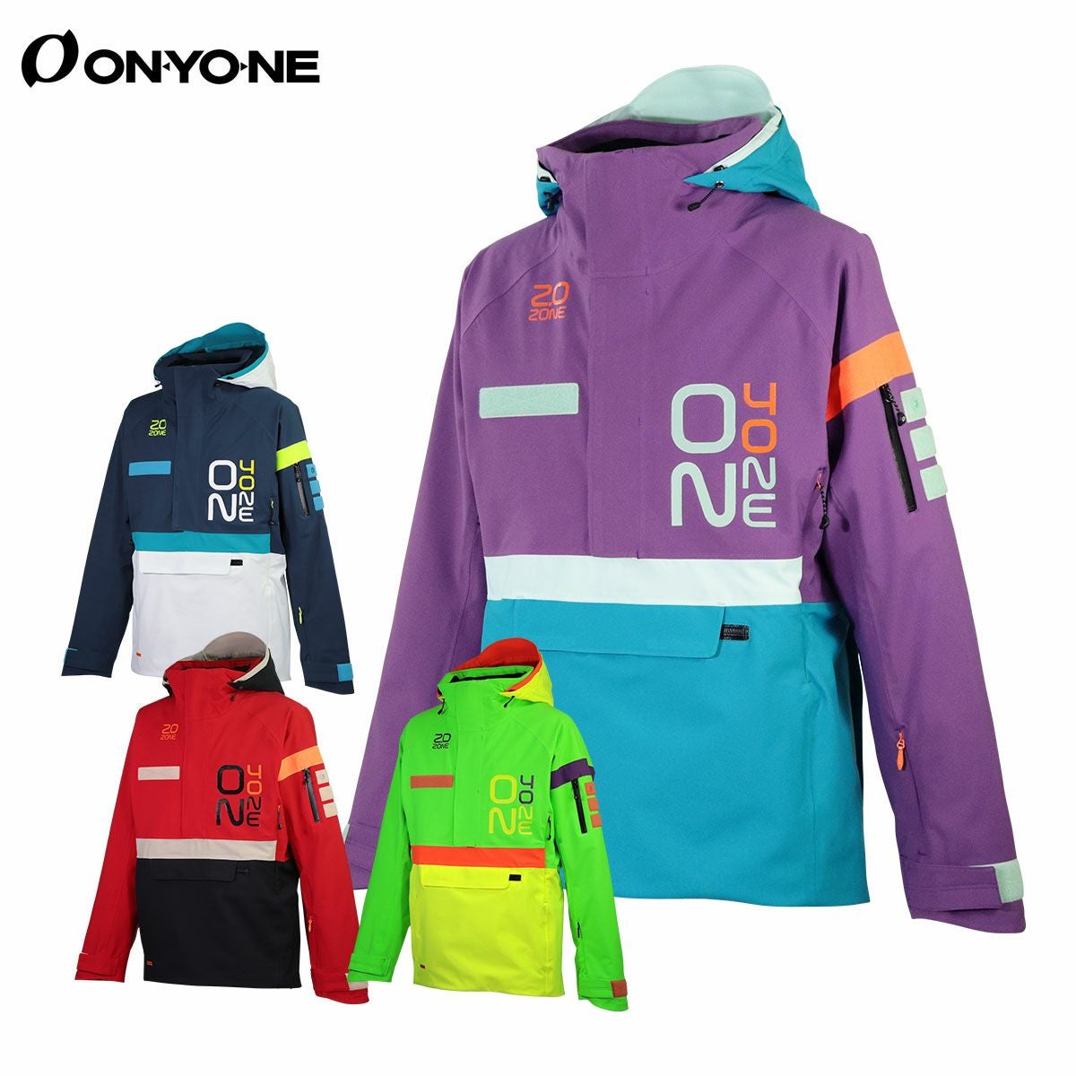 ♦︎良品♦︎ ONETHREEワンスリー　スノボウェア　スキーウェア　メンズ　M ワンスリー（ONE THREE）（キッズ）ジュニア スノーボードスーツ 上下
