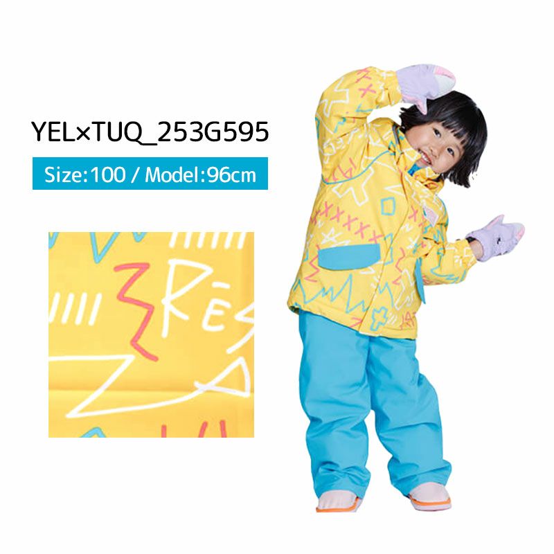 スキーウェア キッズ スノーウェア ジュニア レセーダ RESEEDA 上下