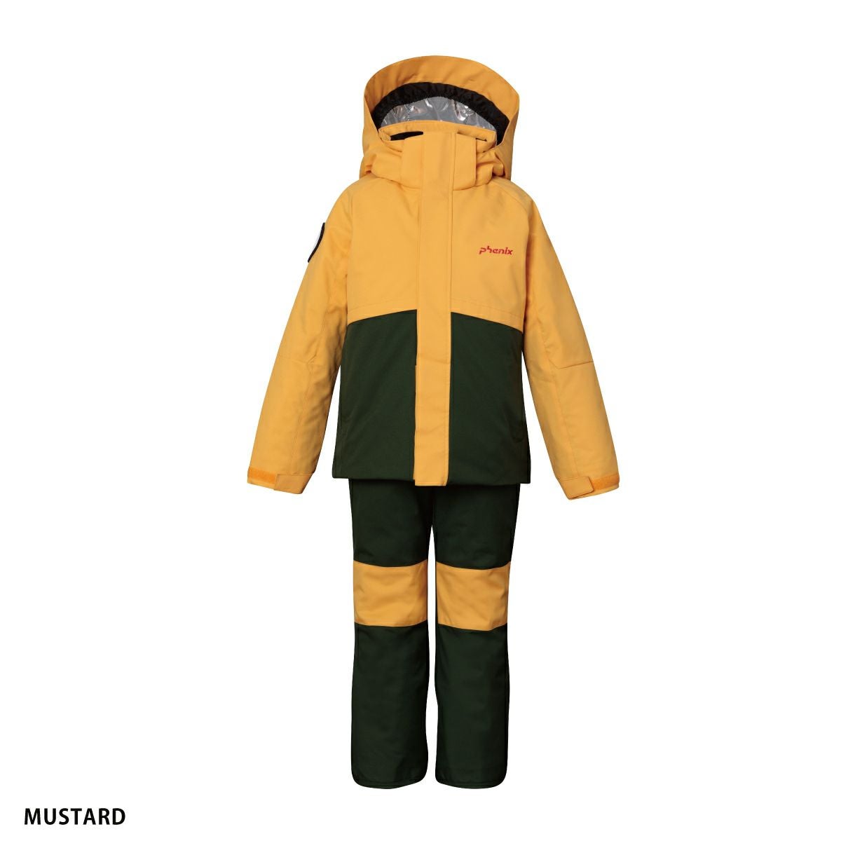 【新品未使用】フェニックス スキーウェア キッズ 140 上下 オレンジ 新品・未使用 フェニックス 子供スキーウェア 上下セット 90 PS7G22P70