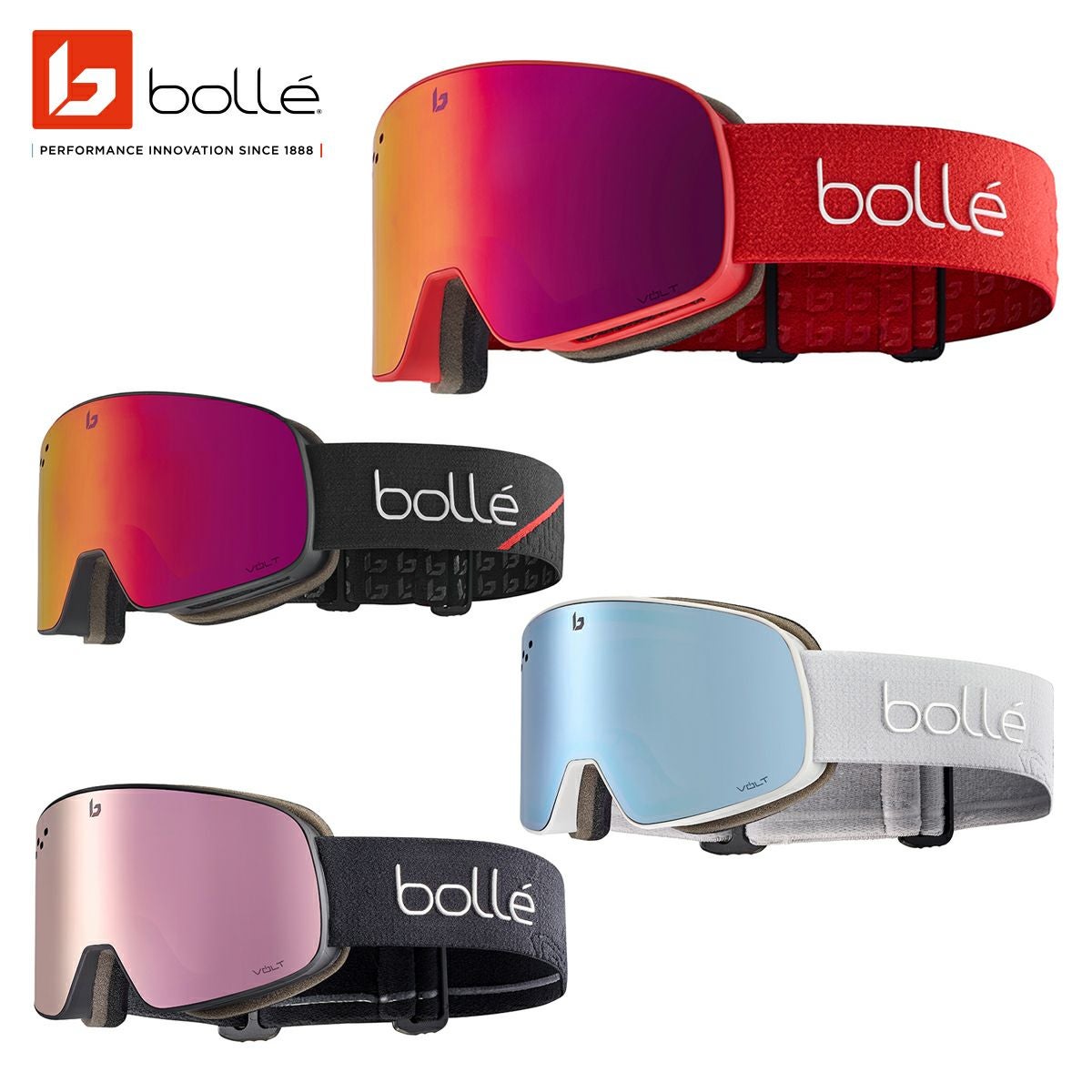 スキーゴーグル ボレー ゴーグル bolle ＜2024＞NEVADA / ネバダ 2023