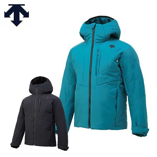 DESCENTE スキーウェア 子ども用 160 濃いグレー/ターコイズ スキーウェア キッズ ジュニア デサント DESCENTE スキージャケット