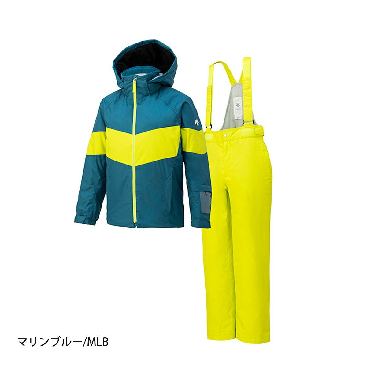 スキーウェア キッズ スノーウェア ジュニア デサント 上下セット