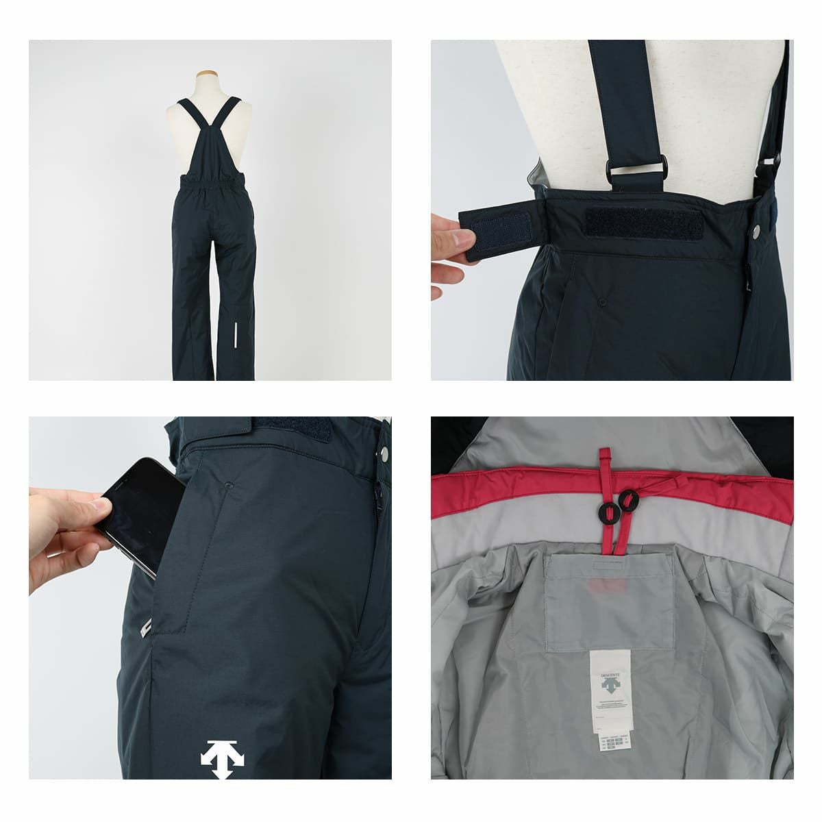 デサント　キッズスキーウェア上下セット120 帽子つき デサント（DESCENTE）（キッズ）ジュニア スーツ スキーウェア
