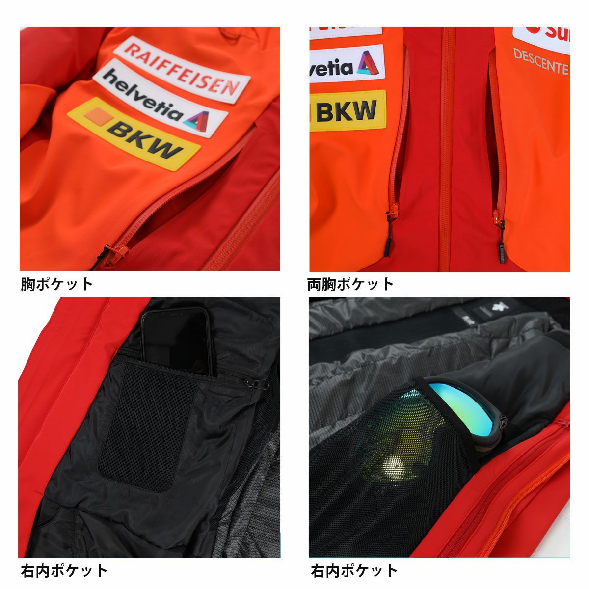 スキーウェア デサント メンズ スキージャケット DESCENTE レディース