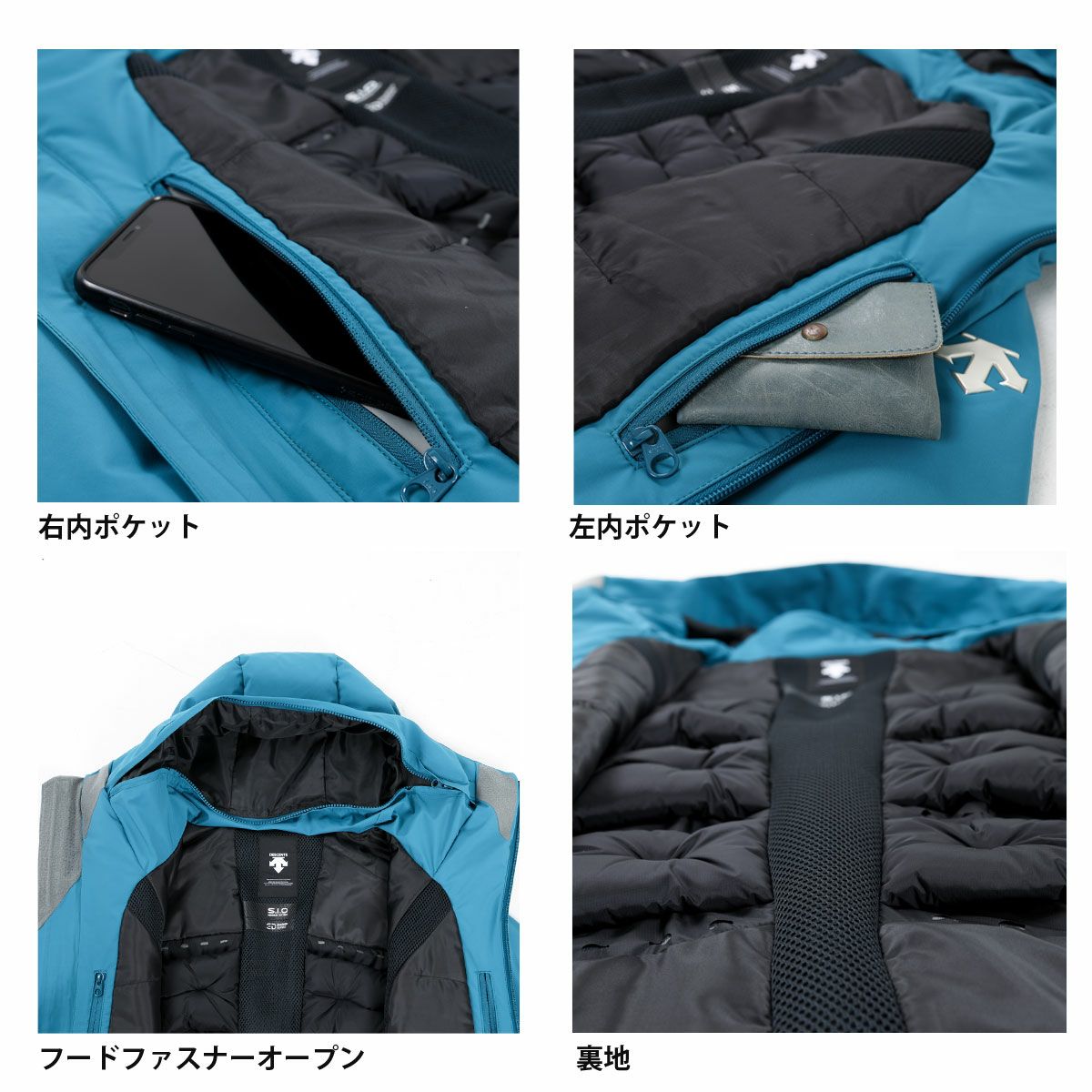 スキーウェア デサント メンズ スキージャケット DESCENTE レディース