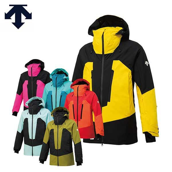 DESCENTE　スキーウェア（黄色と黒）160 DESCENTE GOLF デサント メンズ スキー ウェア上下セット MENS SUIT