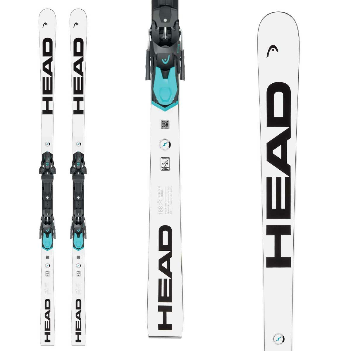 HEAD ヘッド スキー板 メンズ レディース 2025 WCR e-GS Rebel FIS SW
