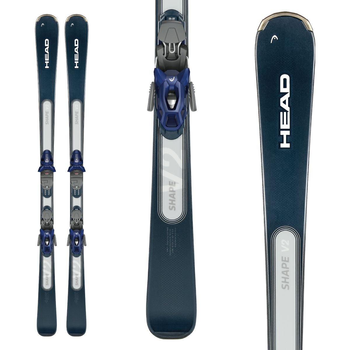 HEAD ヘッド スキー板 メンズ レディース ＜2024＞ SHAPE V2 + PR 11