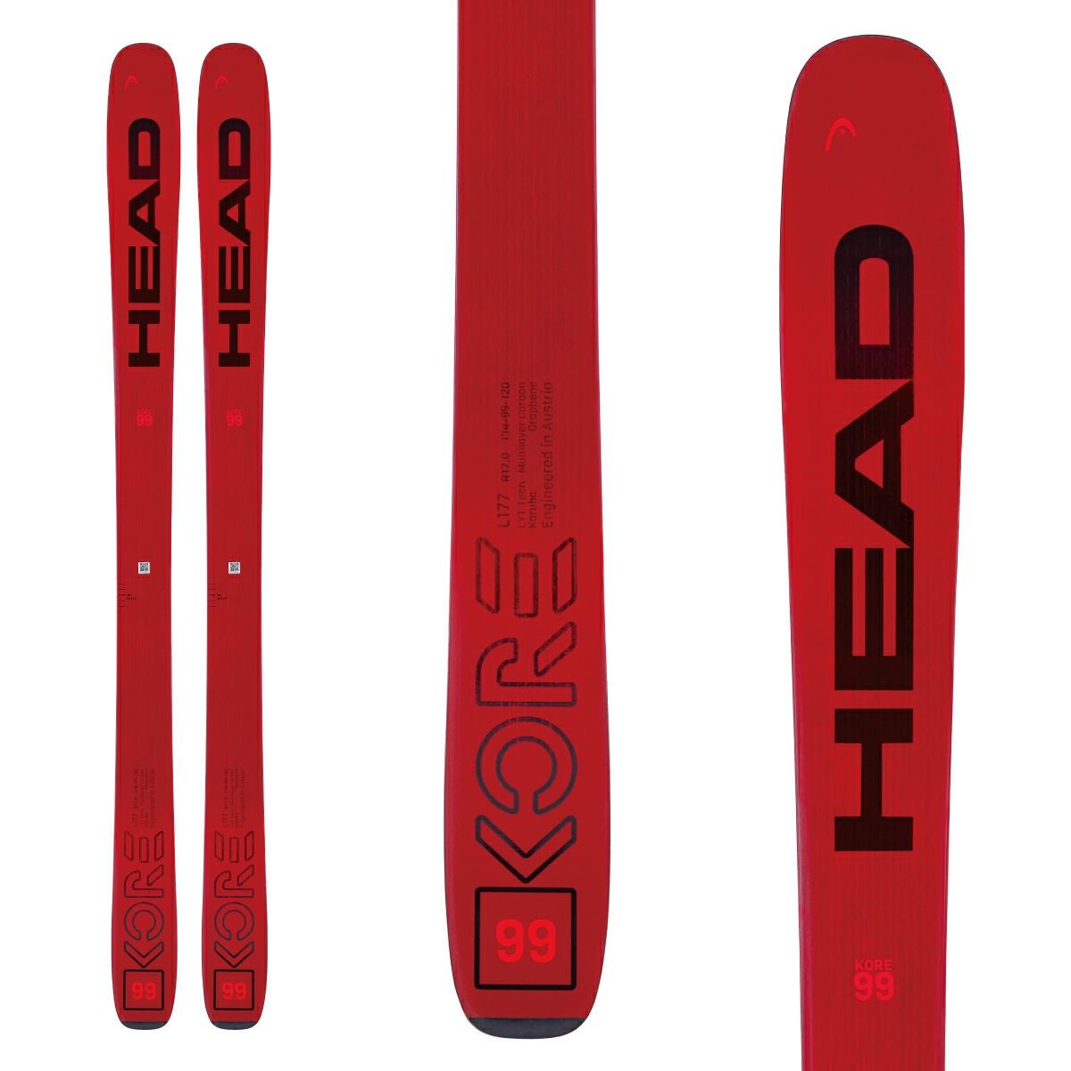 HEAD ヘッド スキー板 メンズ レディース ＜2024＞ KORE 99 [315433