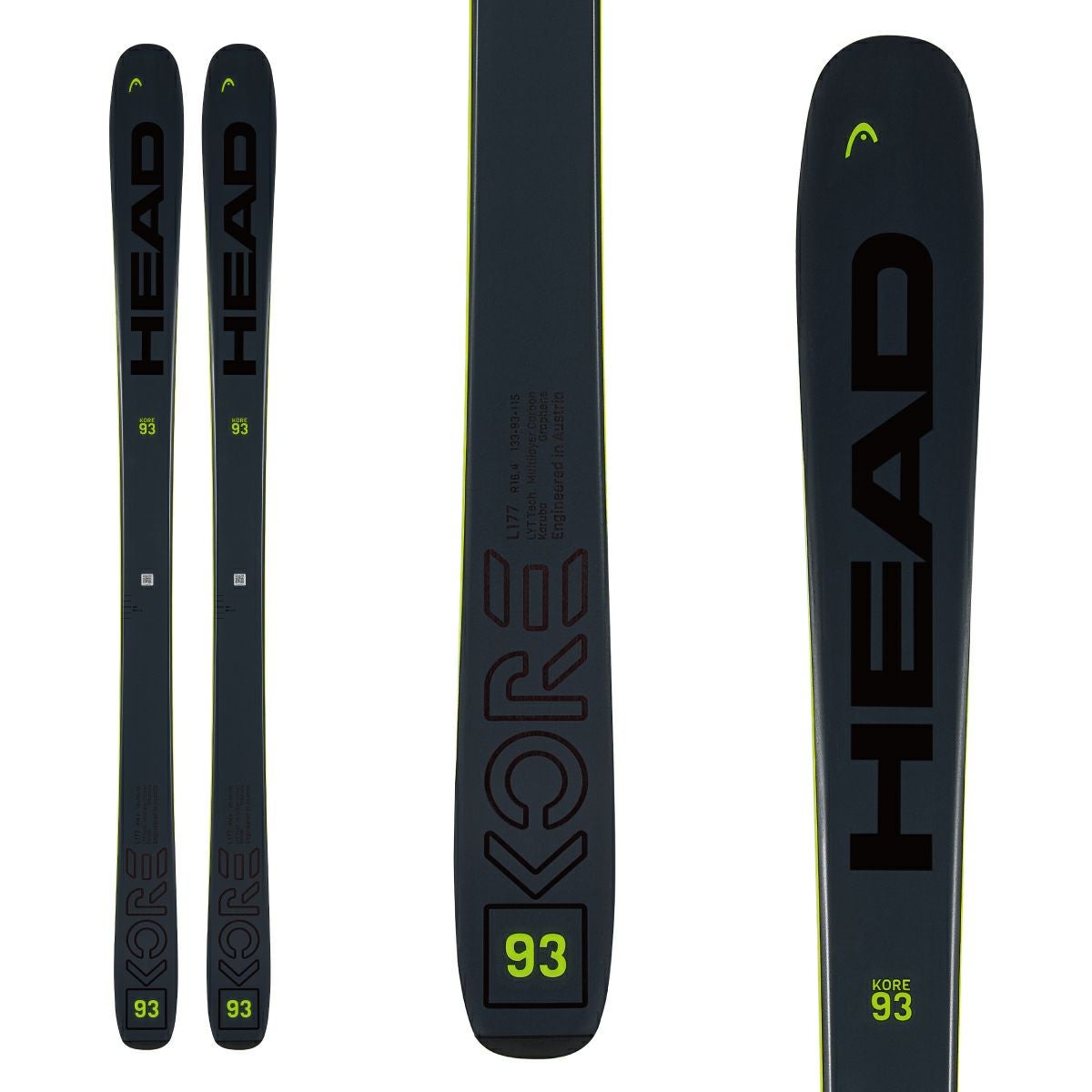 HEAD ヘッド スキー板 メンズ レディース ＜2024＞ KORE 93 [315443