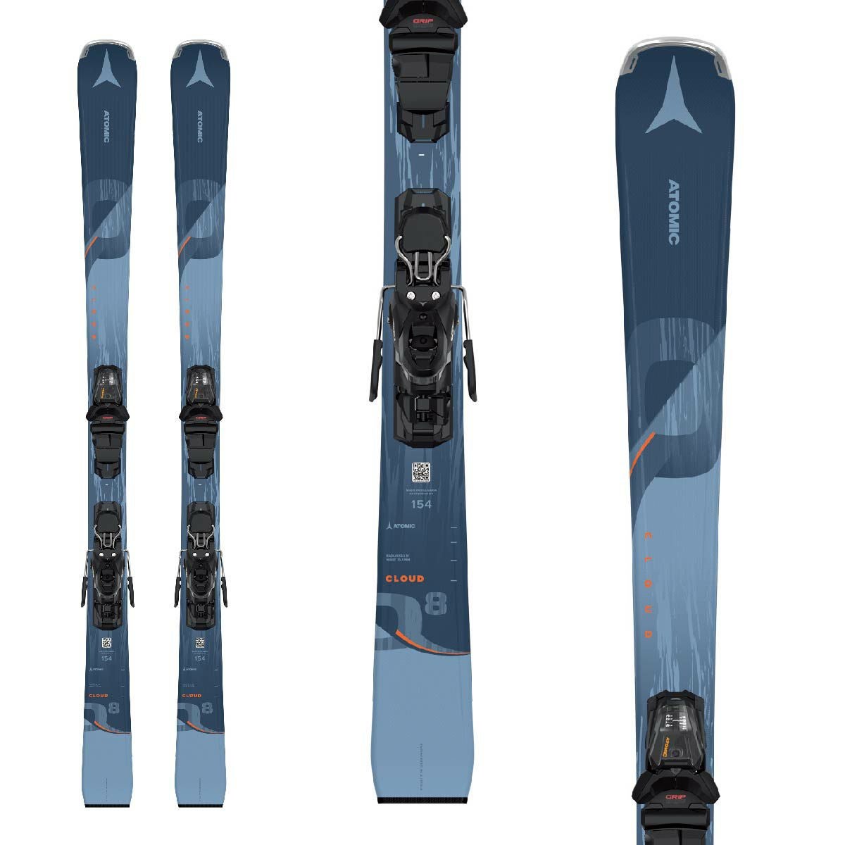 スキー板 ATOMIC アトミック レディース ＜2024＞ CLOUD Q8 + M 10 GW