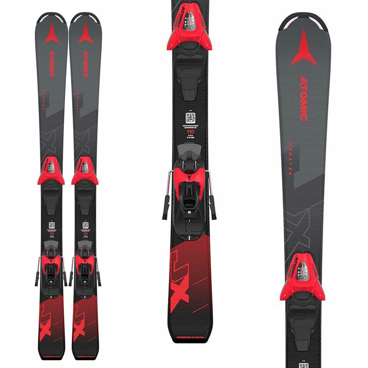 アトミック　atomic　redstar　SL 155cm　４点セット スキー板 ATOMIC アトミック キッズ ジュニア＜2024＞ REDSTER JX + C