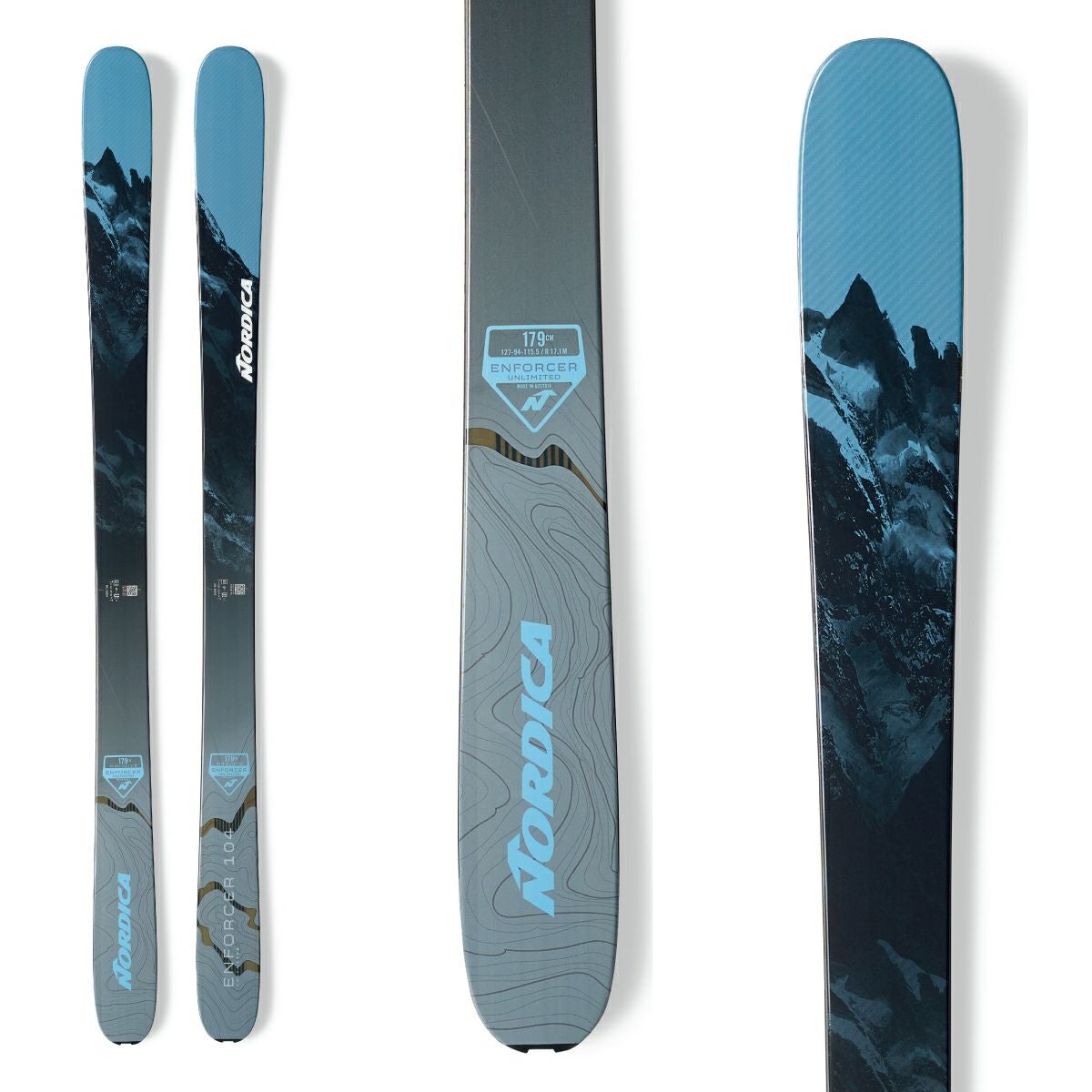 スキー板 NORDICA ノルディカ ＜2024＞ ENFORCER UNLIMITED 104 【板