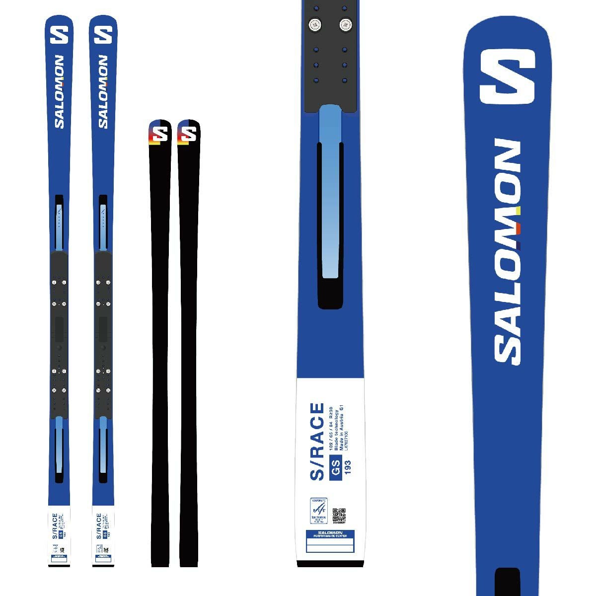 SALOMON サロモン スキー板 ＜2024＞ S/RACE FIS GS 193 30m[L47332900