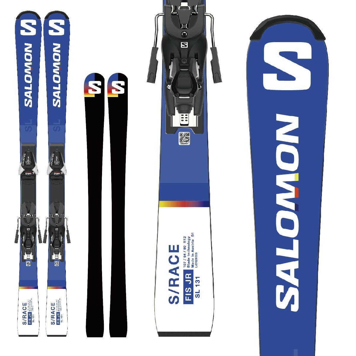 SALOMON サロモン スキー板 キッズ ジュニア ＜2025＞ S/RACE FIS JR