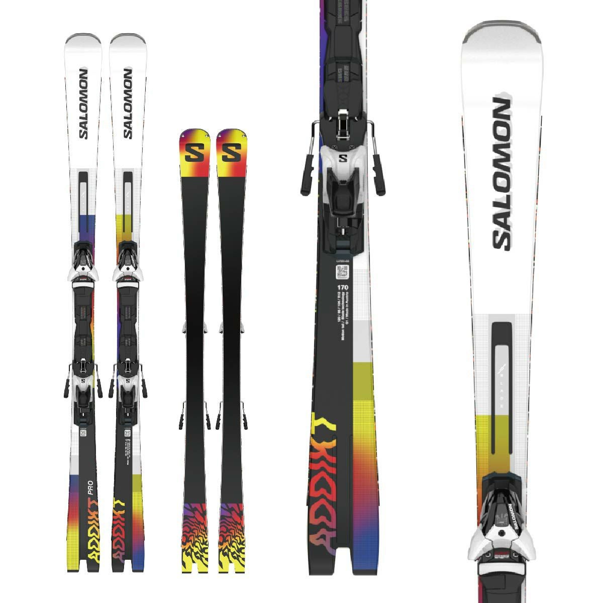 ■■12月・1月限定■送料無料■サロモン■女性用スキーセット■151/25.5■ SALOMON サロモン スキー板 メンズ レディース＜2024＞ ADDIKT PRO +