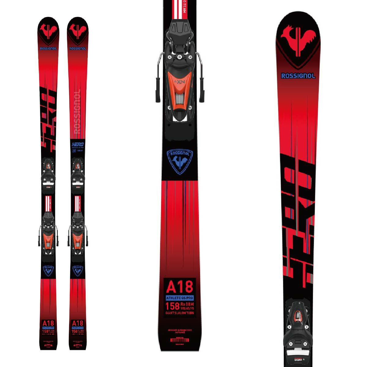 ROSSIGNOL スキー板 キッズ ロシニョール 2022 HERO 80cm スキー板 ROSSIGNOL ロシニョール キッズ ジュニア 2024 HERO ATHLETE
