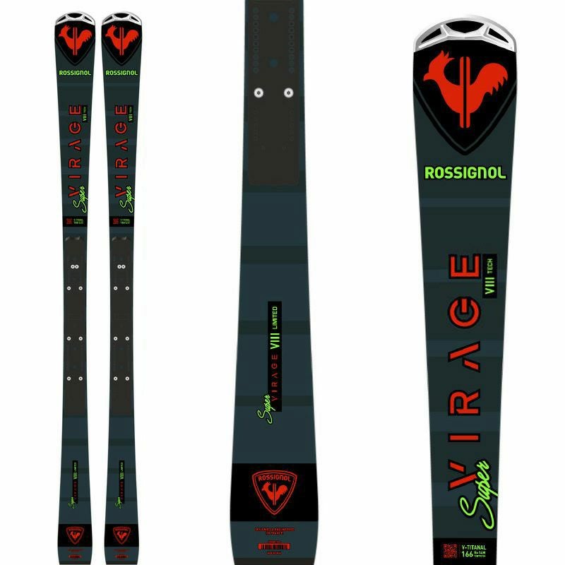 ROSSIGNOL ViRAGE Ⅱスキー ビンディング付き ROSSIGNOL スキー板 ロシニョール メンズ レディース ＜2024＞ SUPER