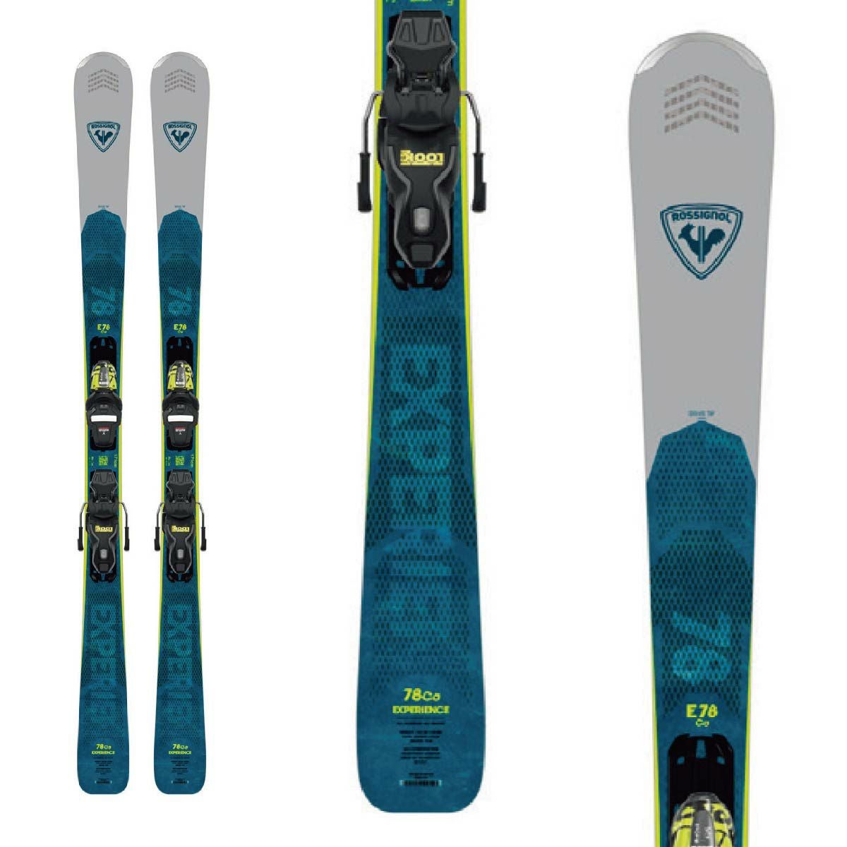 ①ROSSIGNOL （ロシニョール）138cmスキー板スキーセット‼︎ ROSSIGNOL スキー板 ロシニョール メンズ レディース ＜2024