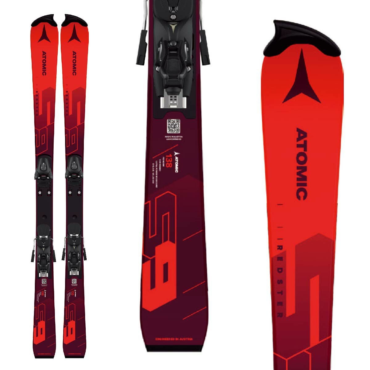 スキー板 ATOMIC アトミック キッズ ジュニア 2024 REDSTER S9 FIS J