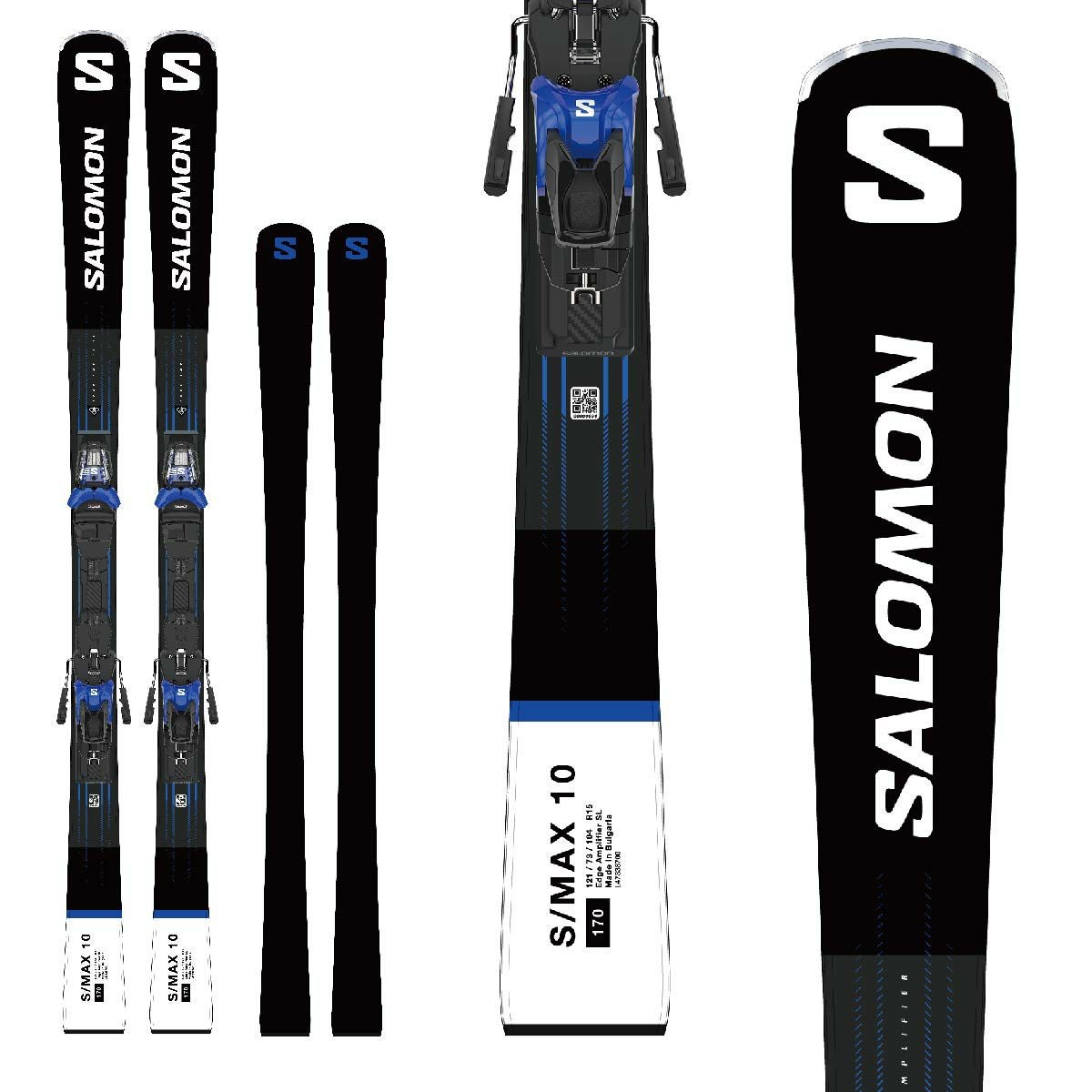 SALOMON サロモン スキー板 メンズ レディース＜2024＞ S/MAX 10 + M12