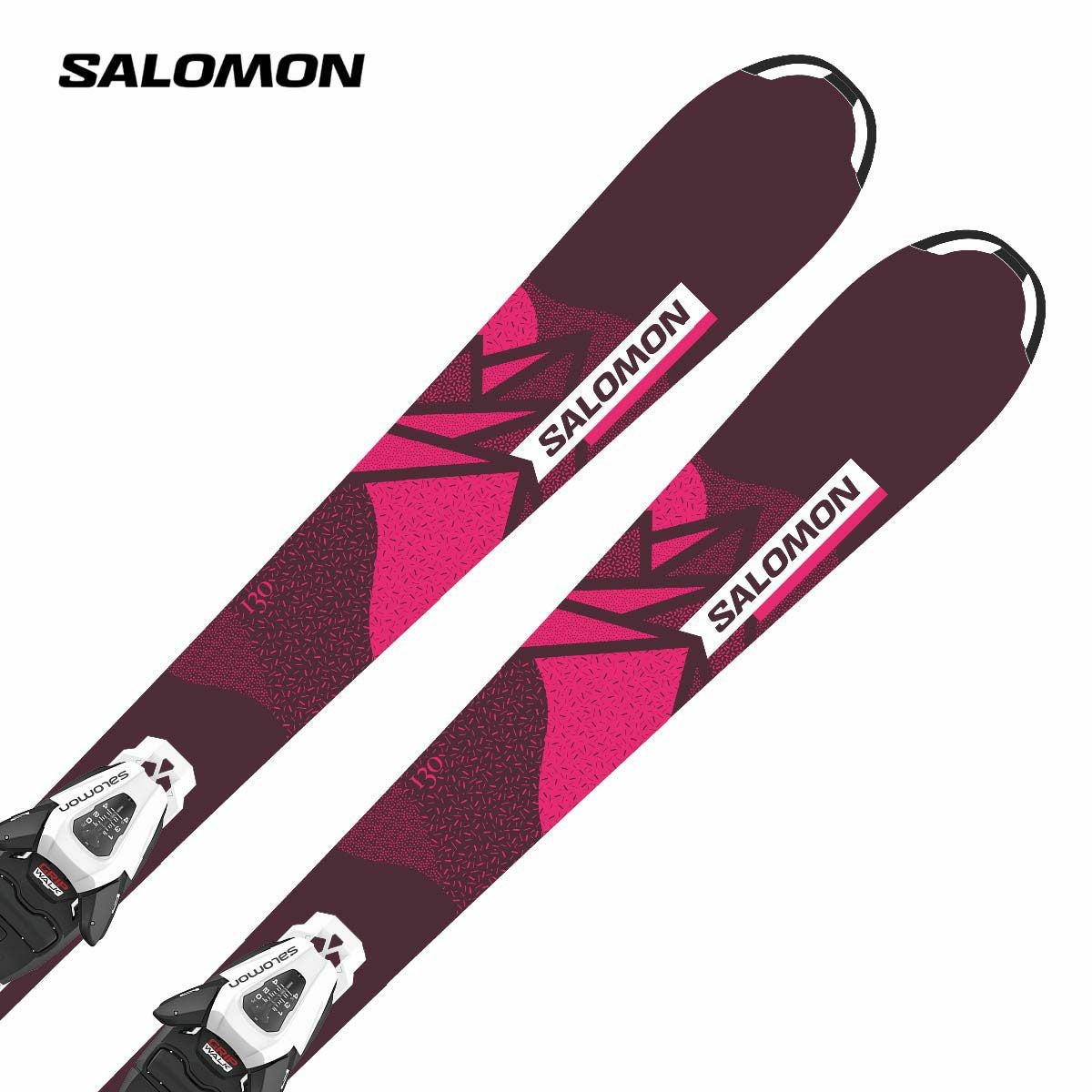 SALOMON サロモン スキー板 キッズ ジュニア ＜2024＞ LUX Jr M + C5
