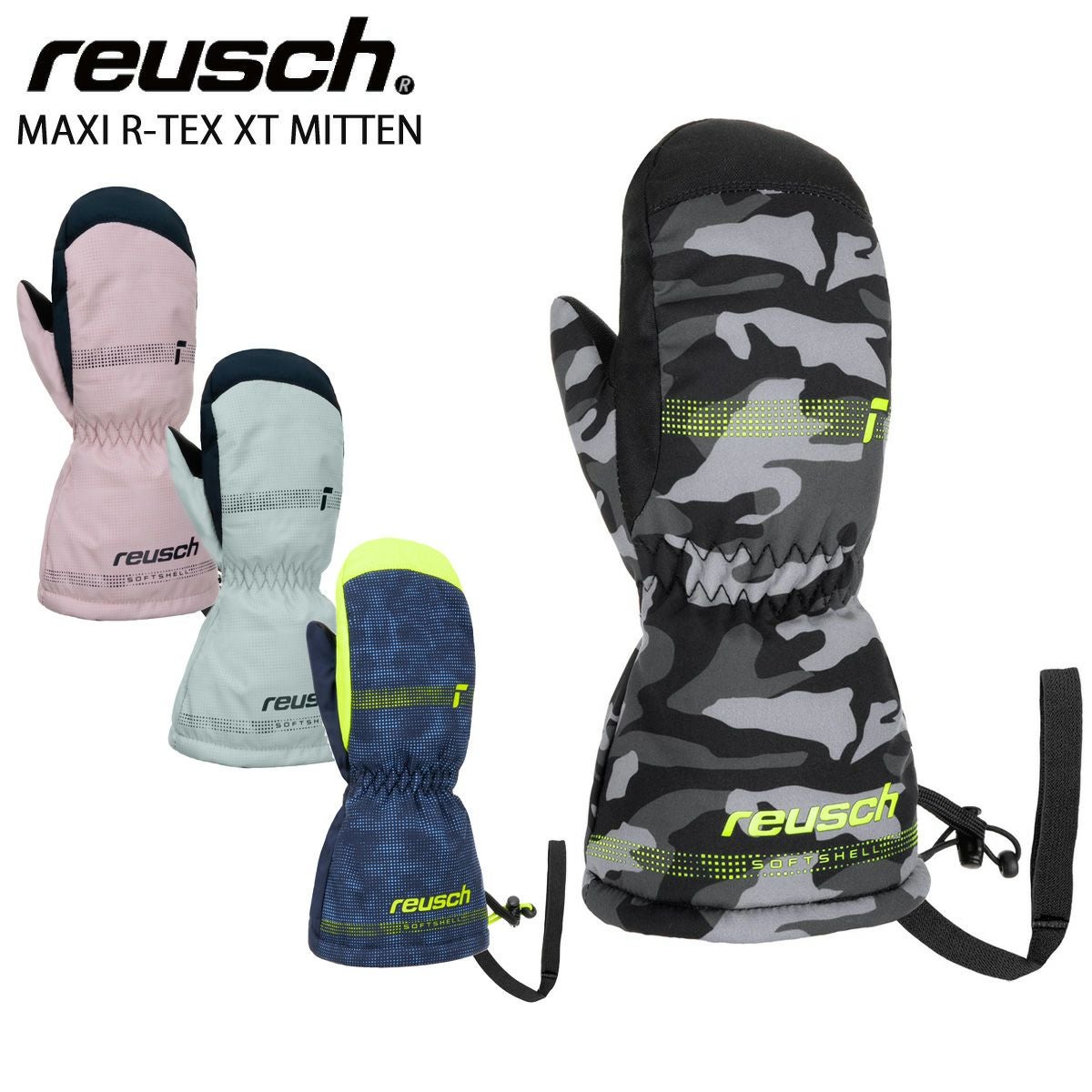 REUSCH ロイシュ スキー グローブ キッズ ジュニア＜2025＞MAXI R-TEX