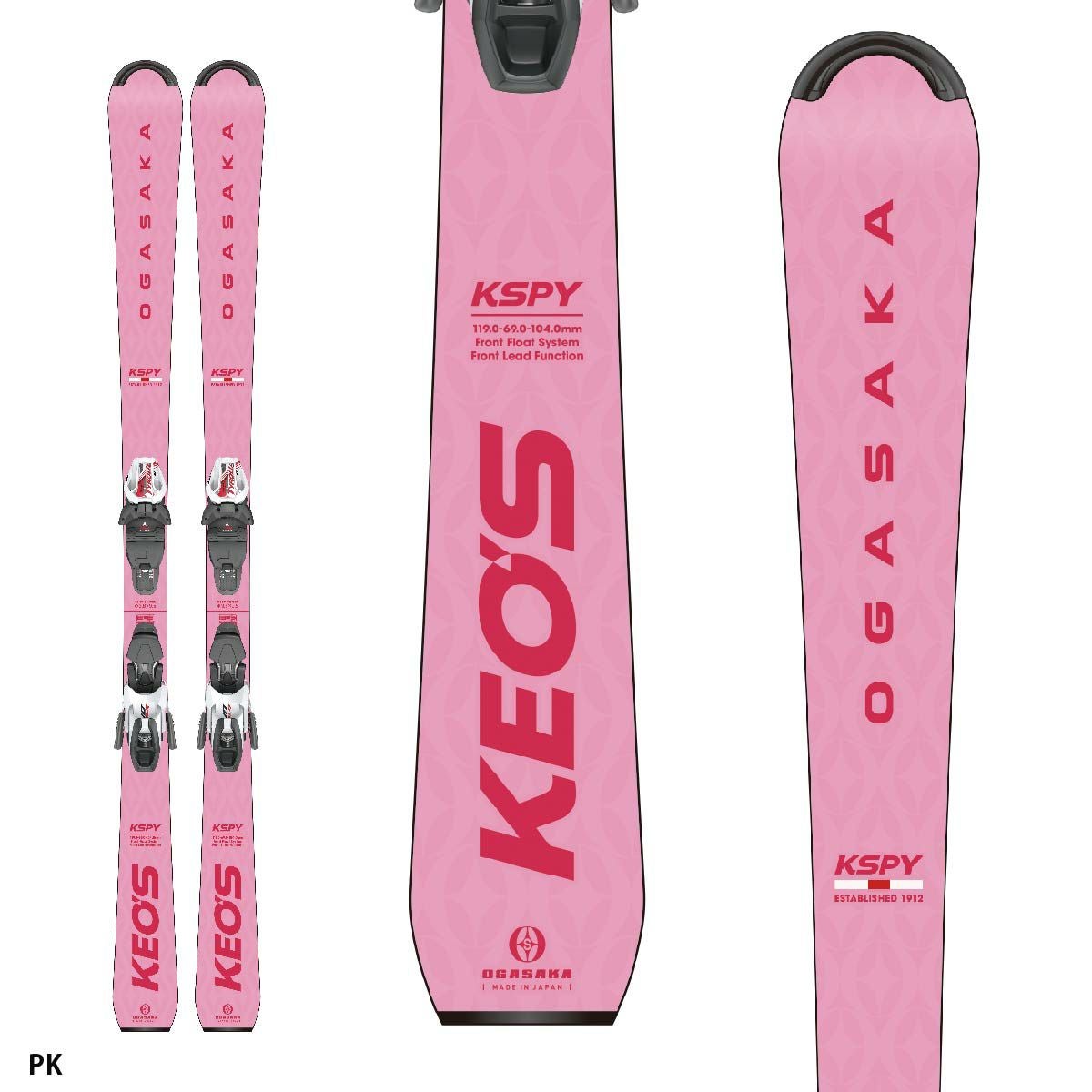 OGASAKA オガサカ スキー板 ＜2025＞ KEO'S 〔ケオッズ〕KS-PY + SLR