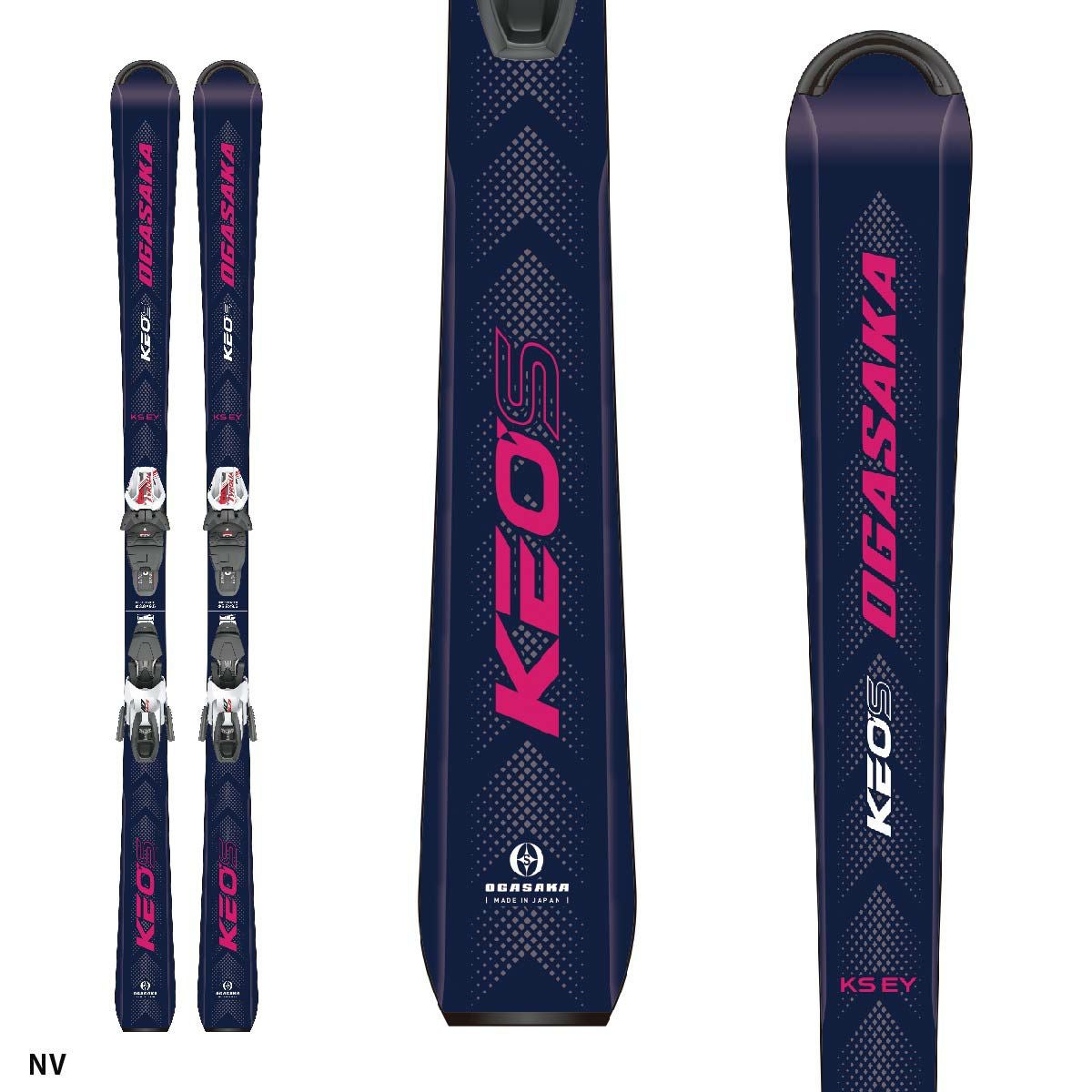OGASAKA オガサカ スキー板 メンズ レディース 2024 KEO'S 〔ケオッズ