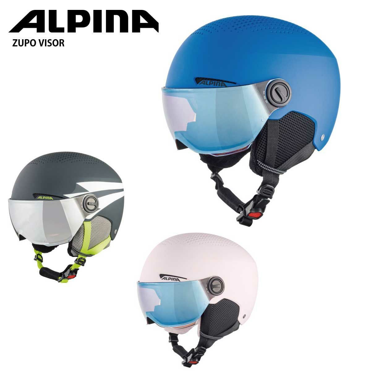 ALPINA アルピナ スキー ヘルメット キッズ ジュニア＜2026＞ ZUPO