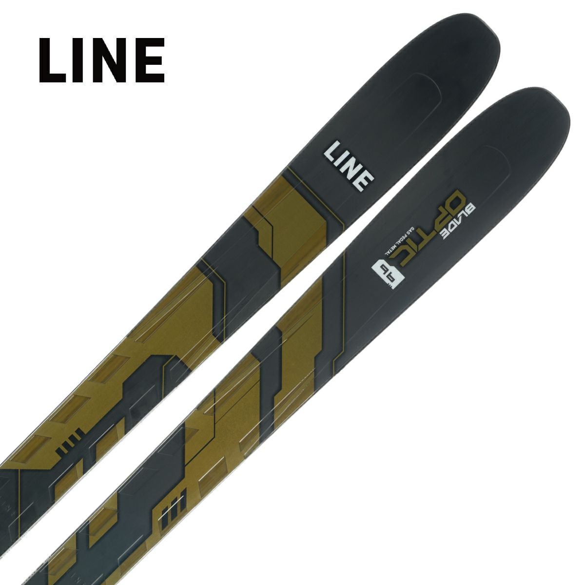 スキー板 LINE ライン メンズ レディース ＜2024＞ BLADE OPTIC 96