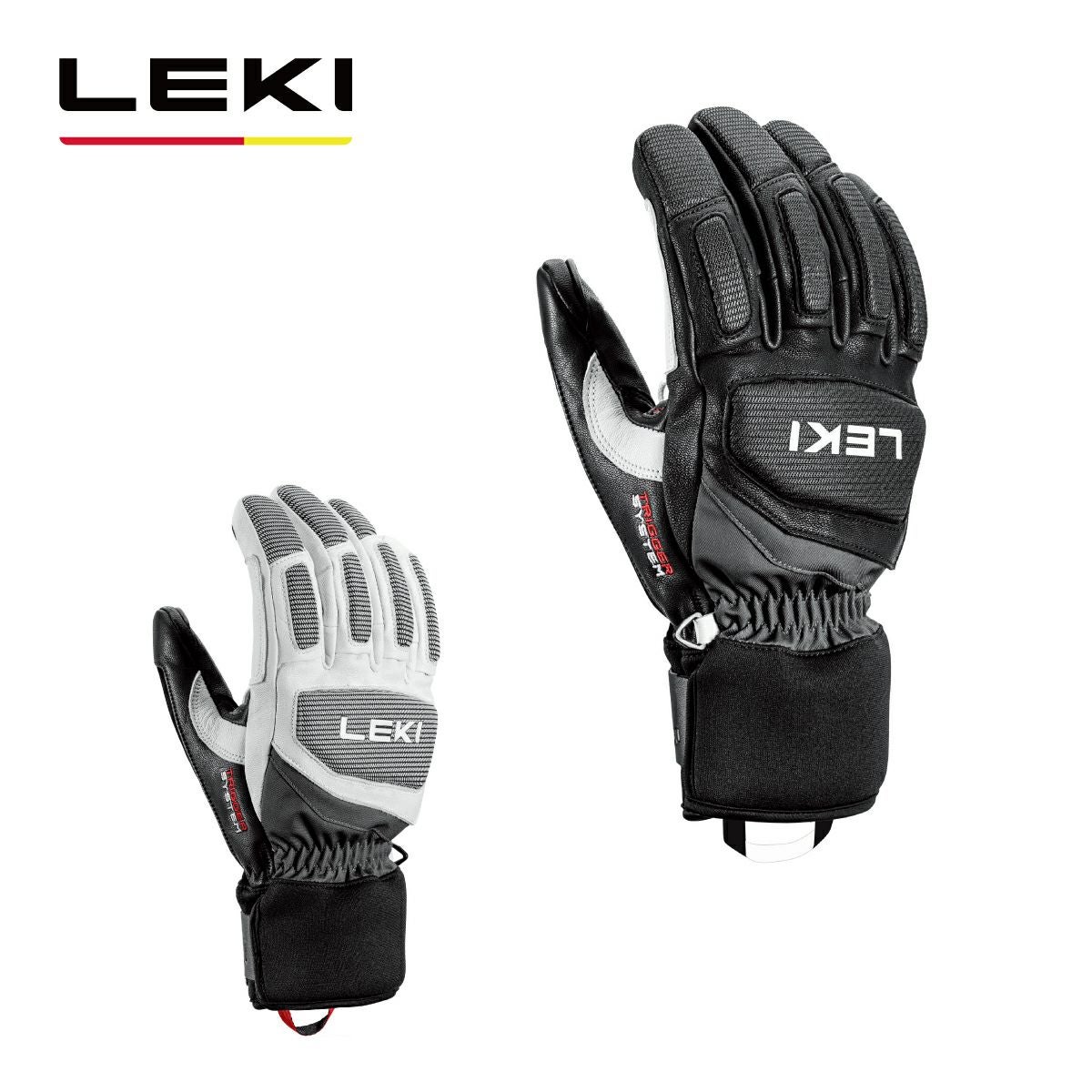 LEKI アルペンレーシンググローブ　レキ レキ メンズ スキーグローブ SHIELD 3D GTX GORE-TEX アルペン 手袋