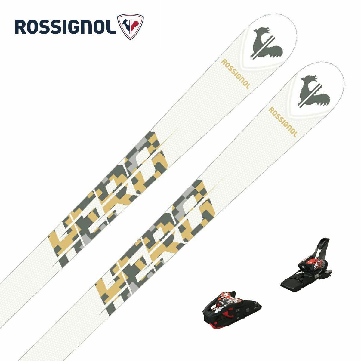 ま*り様 Rossignol Harmony スキー 板 クリーム色 スキー板 ROSSIGNOL ロシニョール ＜2024＞ HERO MOGUL ACCELERE +