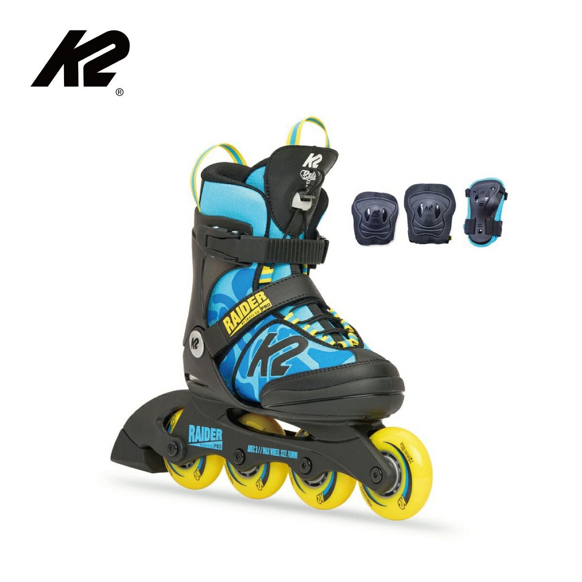 K2〔ケーツー インラインスケート プライム パッドセット プロテクター