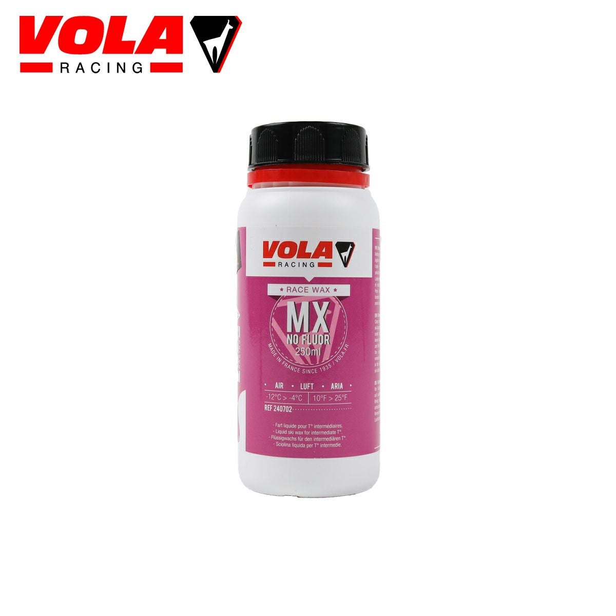VOLA ボラ リキッド ワックス MX NO FLUOR YELLOW 250ml 液体 スキー