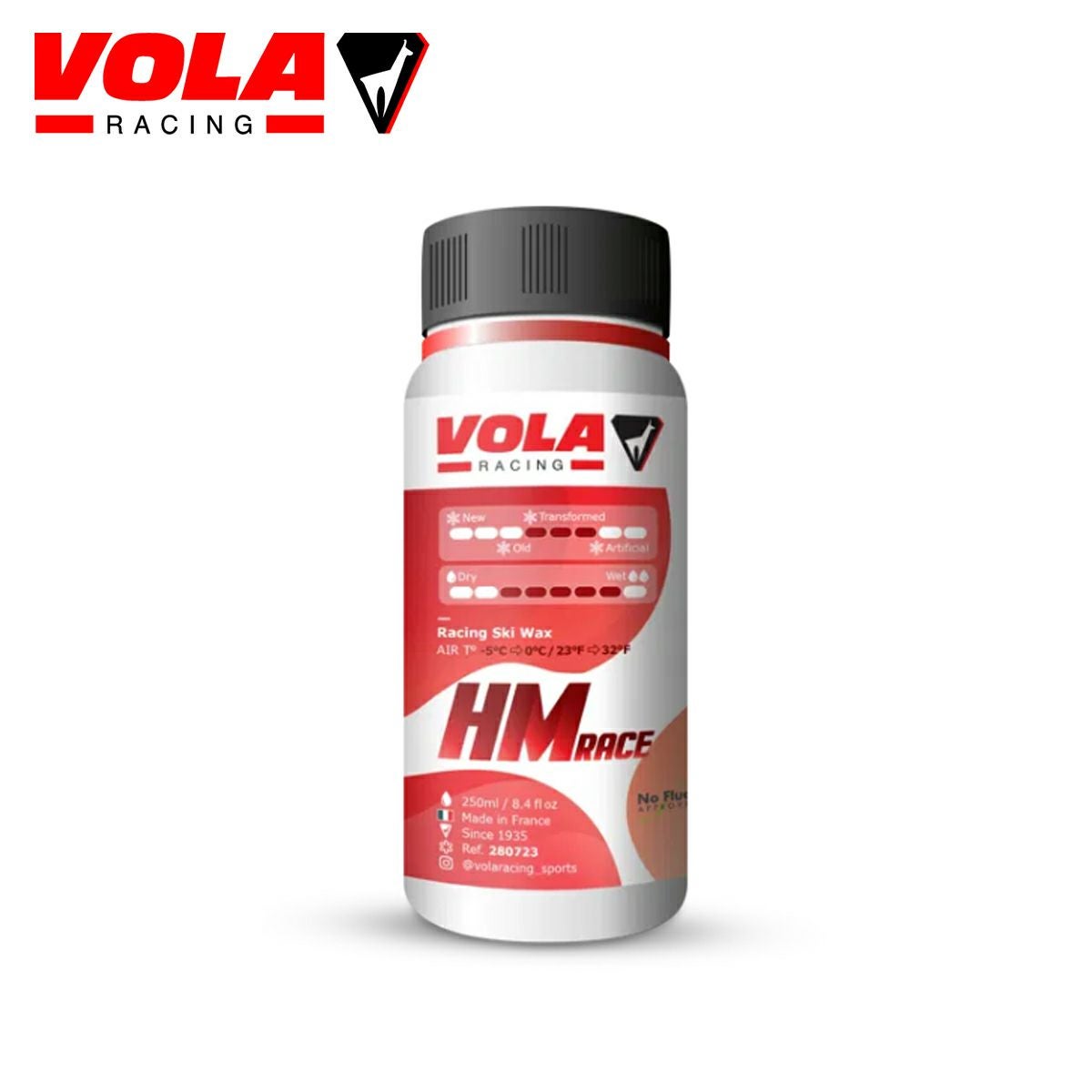 VOLA ボラ リキッド ワックス LM Race RED 250ml 液体 スキー