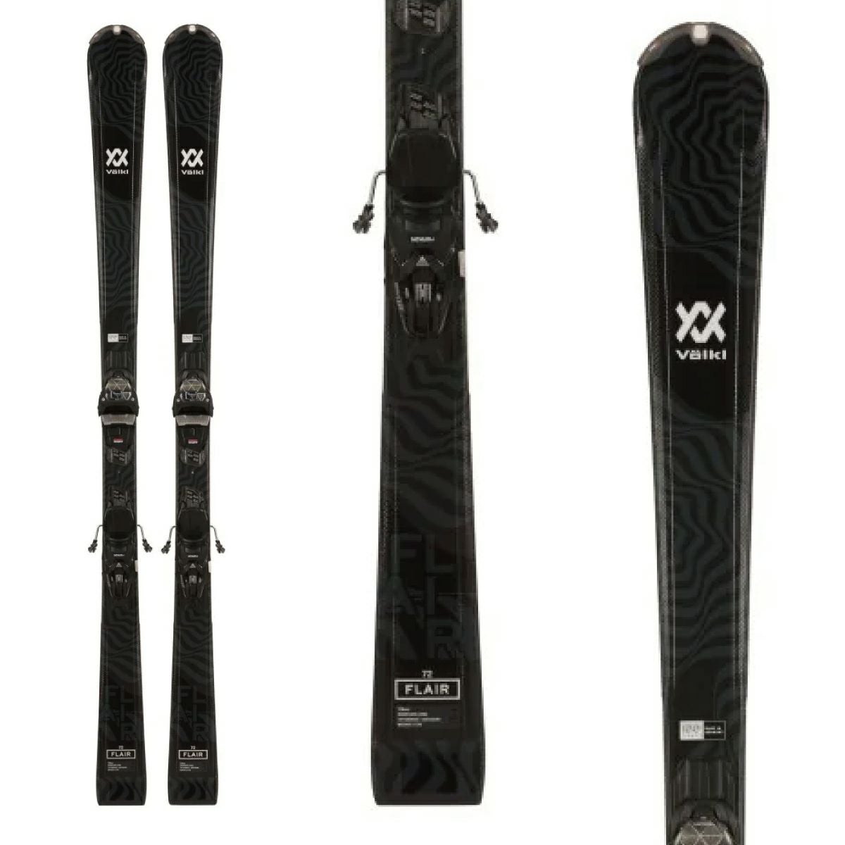 VOLKL フォルクル スキー板 レディース ＜2024＞ FLAIR 72 + vMOTION