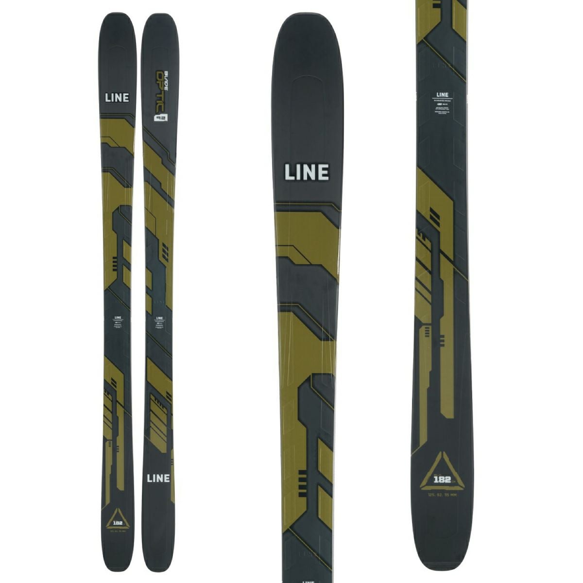 LINE ライン スキー板 メンズ レディース ＜2024＞BLADE OPTIC 92 【板