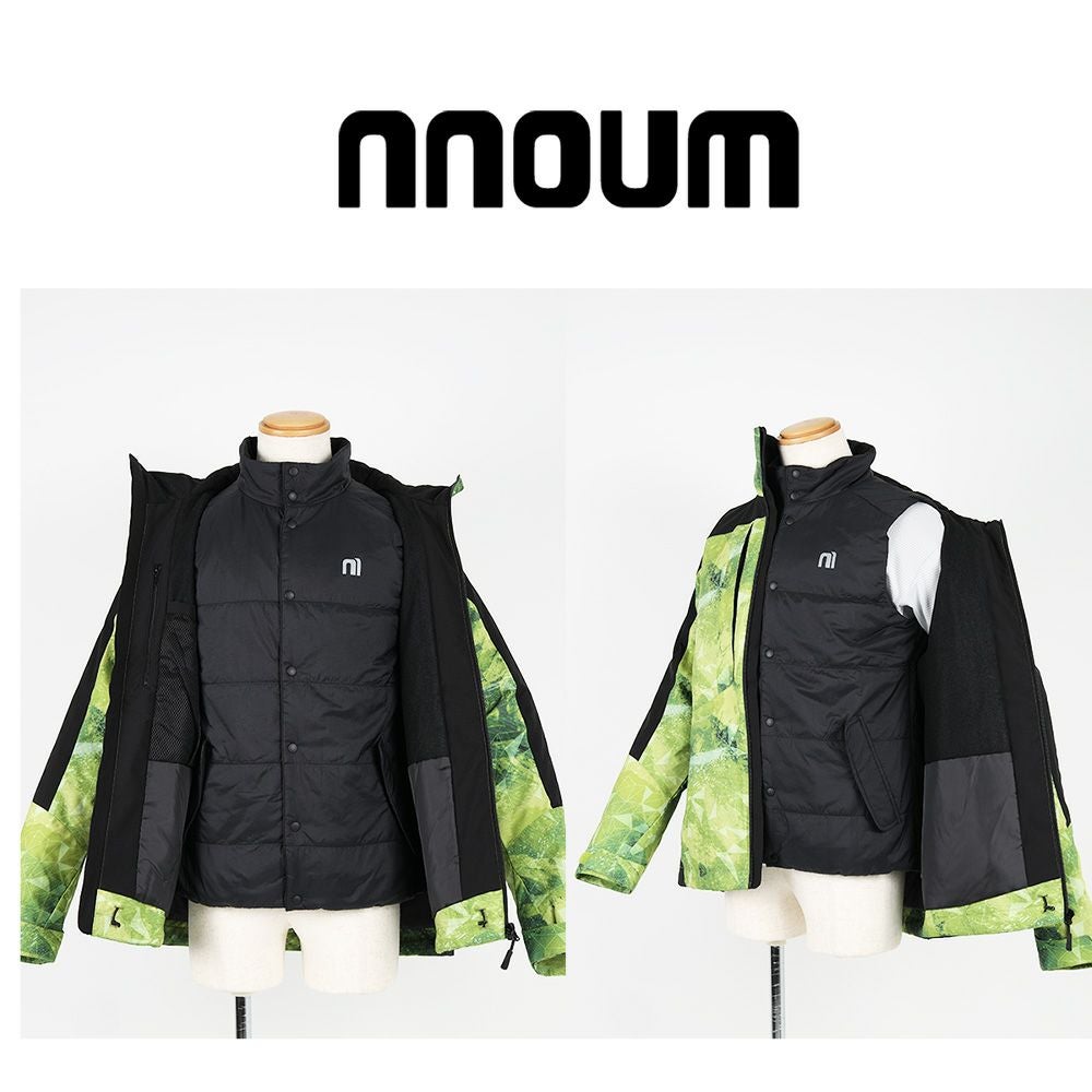 スキー 中綿ベスト ミドルレイヤー インナー 動きやすさNo.1 NNOUM
