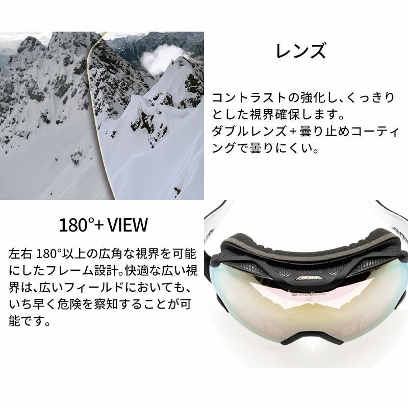 スキーゴーグル アルピナ ゴーグル ALPINA メンズ レディース ＜2025