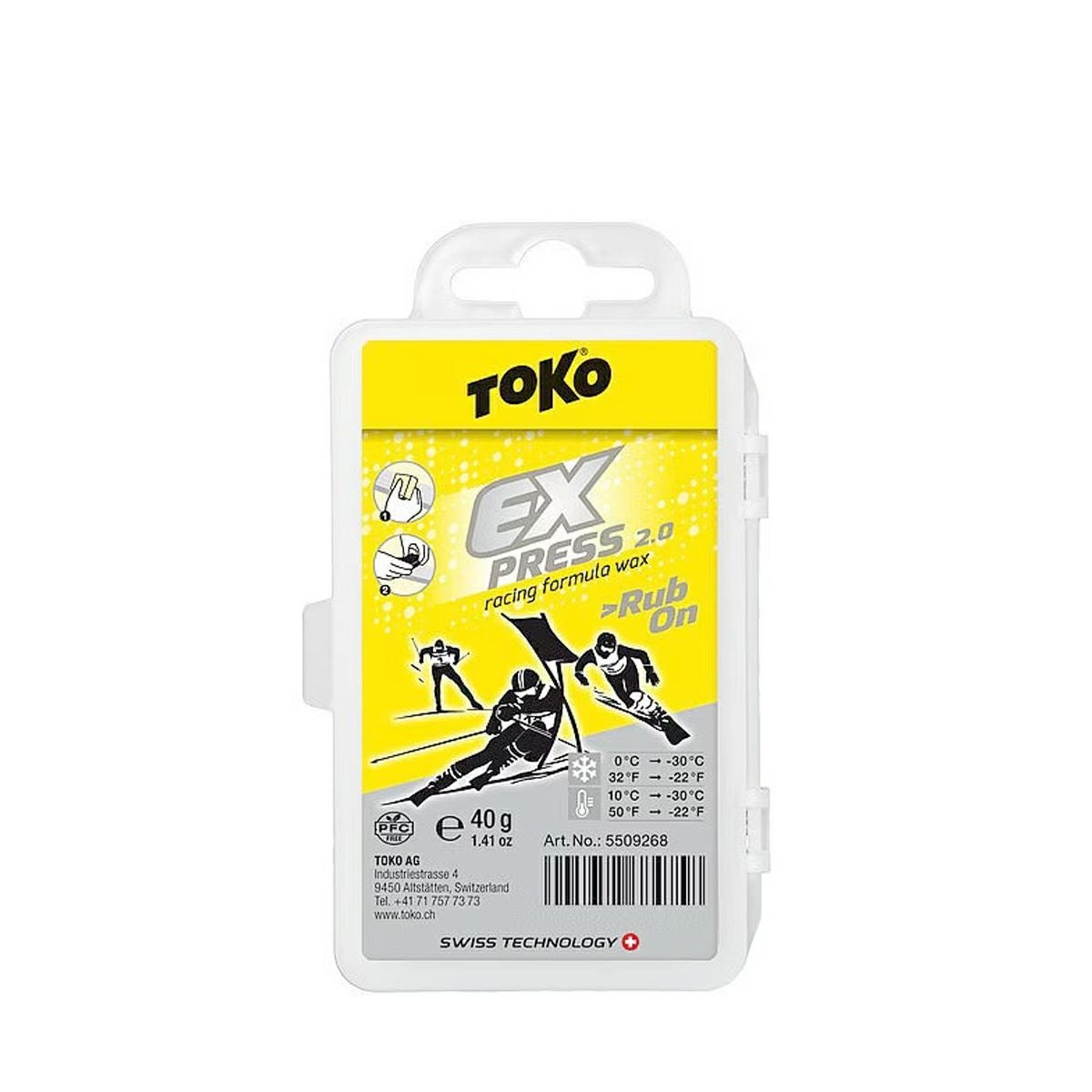 TOKO トコ ワックス 固形 スキー スノーボード スノボ 2026 Express