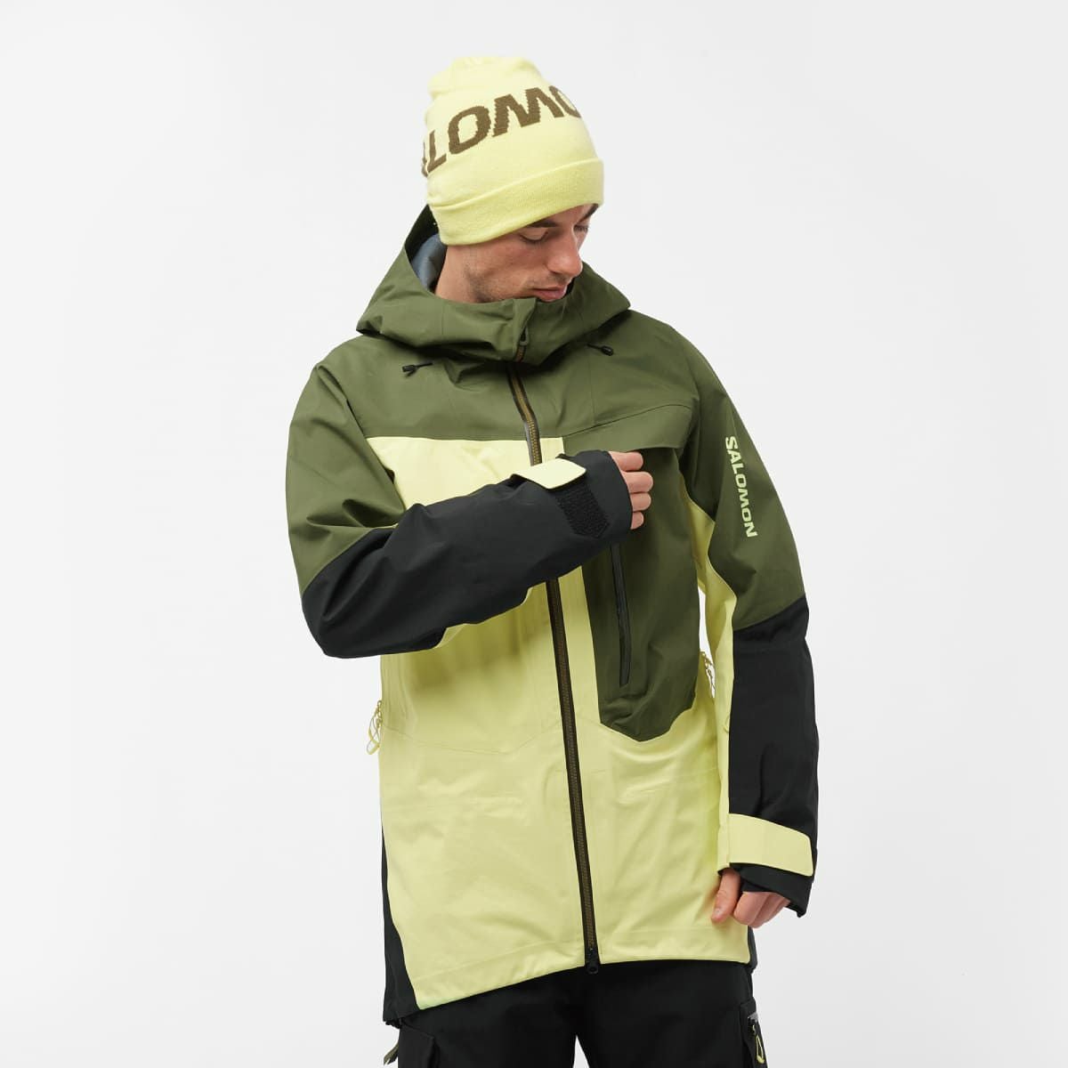 スキーウェア メンズ スキージャケット ゴアテックス サロモン SALOMON