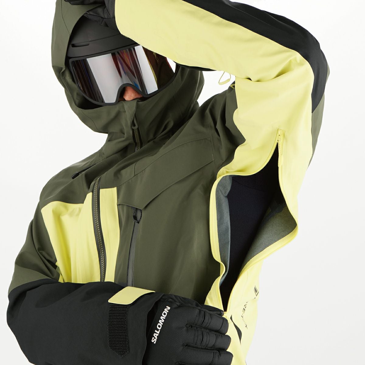 スキーウェア メンズ スキージャケット ゴアテックス サロモン SALOMON