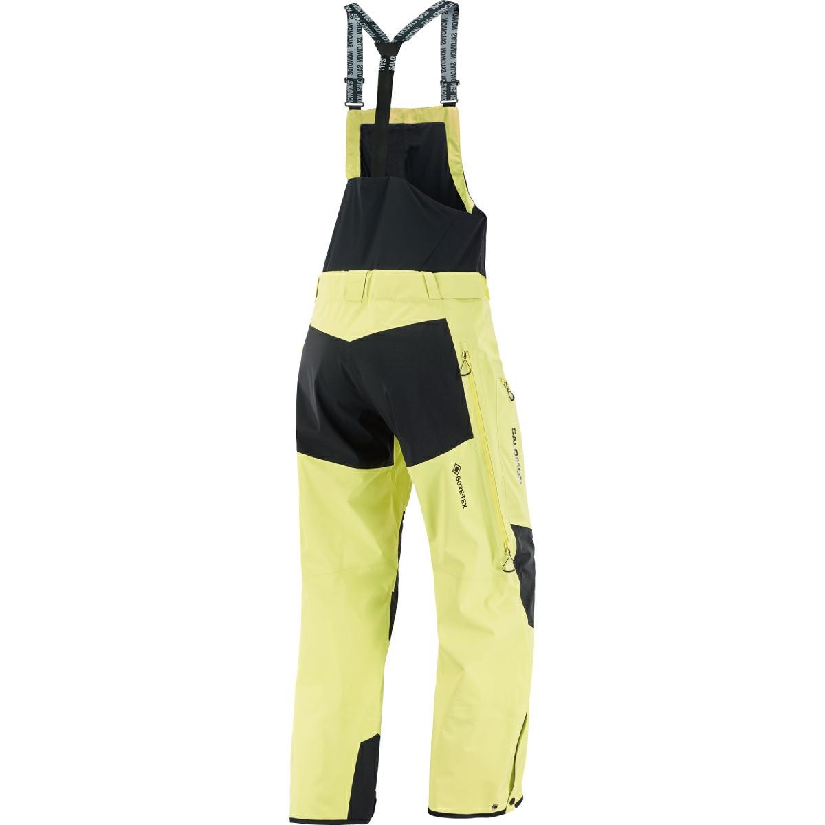 SALOMON ウェアー M 黒/黄/ ブルーパンツ Size M 上下セット スキーウェア スキーパンツ パンツ SALOMON サロモン メンズ ＜2024