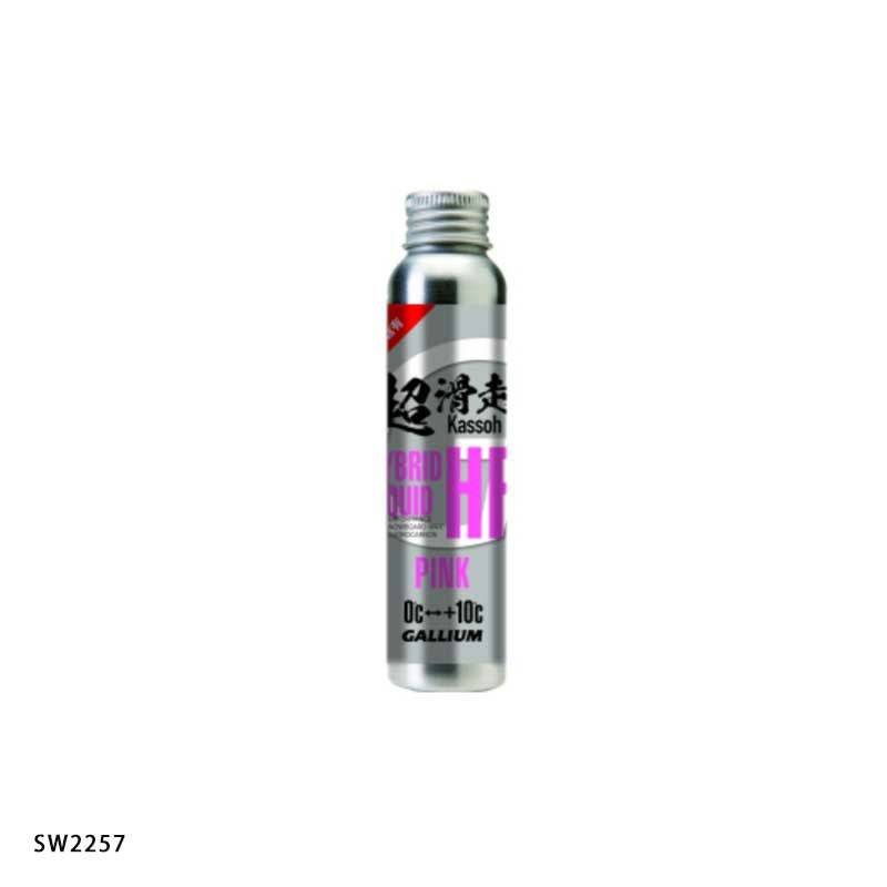GALLIUM ガリウム リキッドワックス HYBRID HF+ベースセット新品 GALLIUM ガリウム ワックス ＜2026＞ HYBRID HF LIQUID PINK 60ml