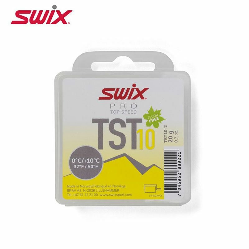 SWIX スウィックス ワックス TS10 TS ターボイエロー 20g 固形 なら