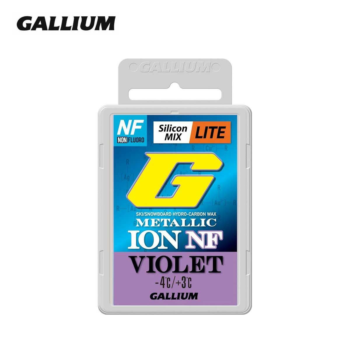 ガリウム ノーフッ素 GALLIUM METTALIC ION NF BLUE GALLIUM ガリウム ワックス ＜2025＞ METALLIC ION NF BLUE / 50g