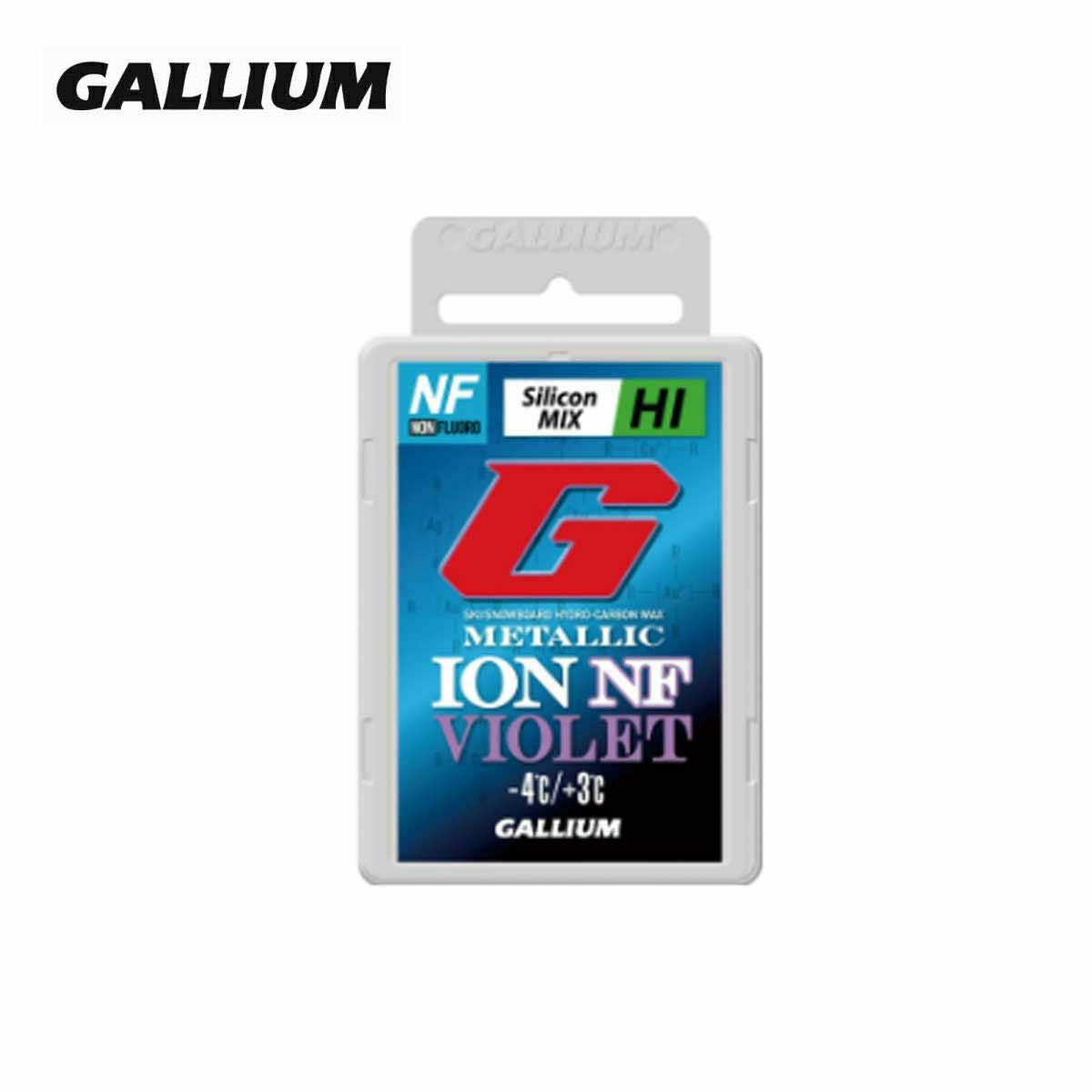 GALLIUM ガリウム LLIC ION NF セット GALLIUM ガリウム ワックス ＜2025＞ METALLIC ION NF BLUE / 50g